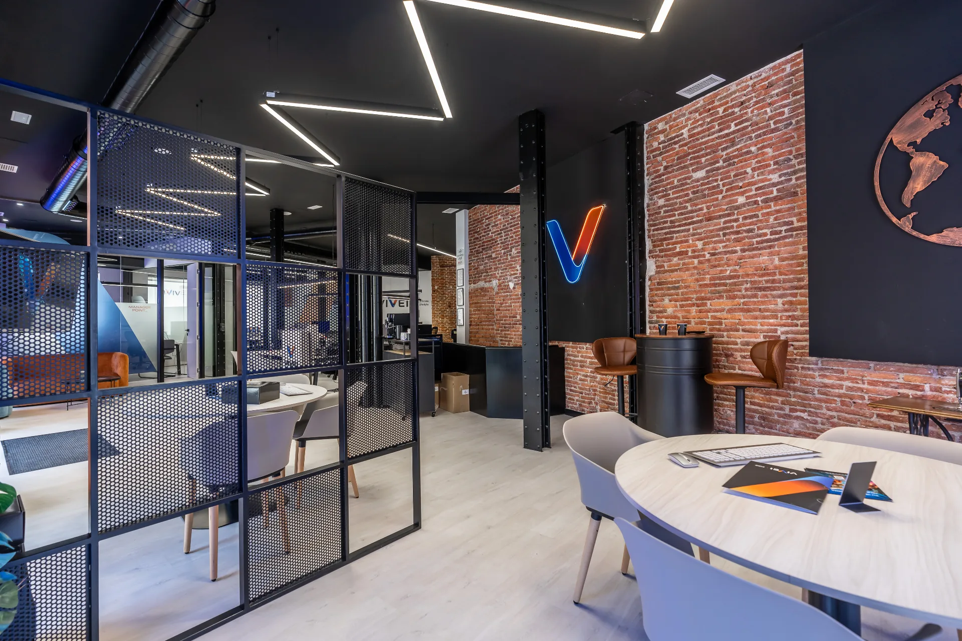 Interior de la oficina VIVEI La Latina