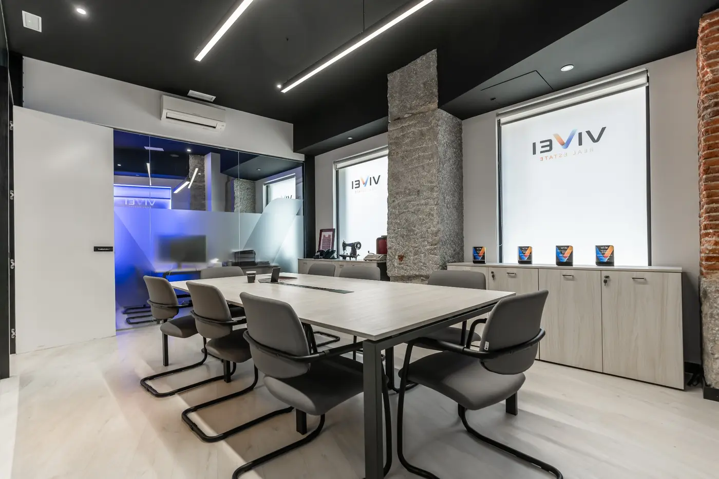 Interior de la oficina VIVEI La Latina