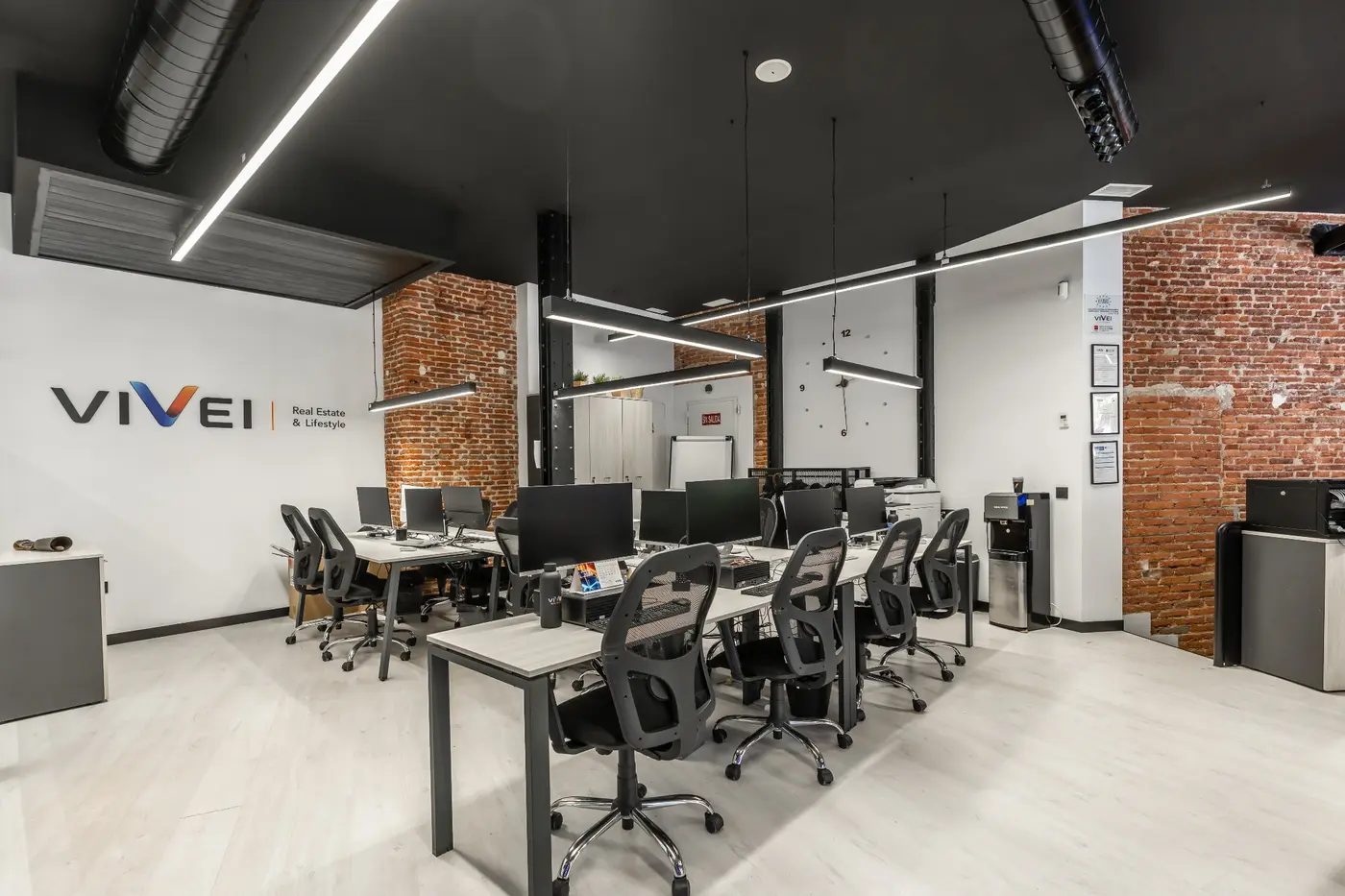 Interior de la oficina VIVEI La Latina