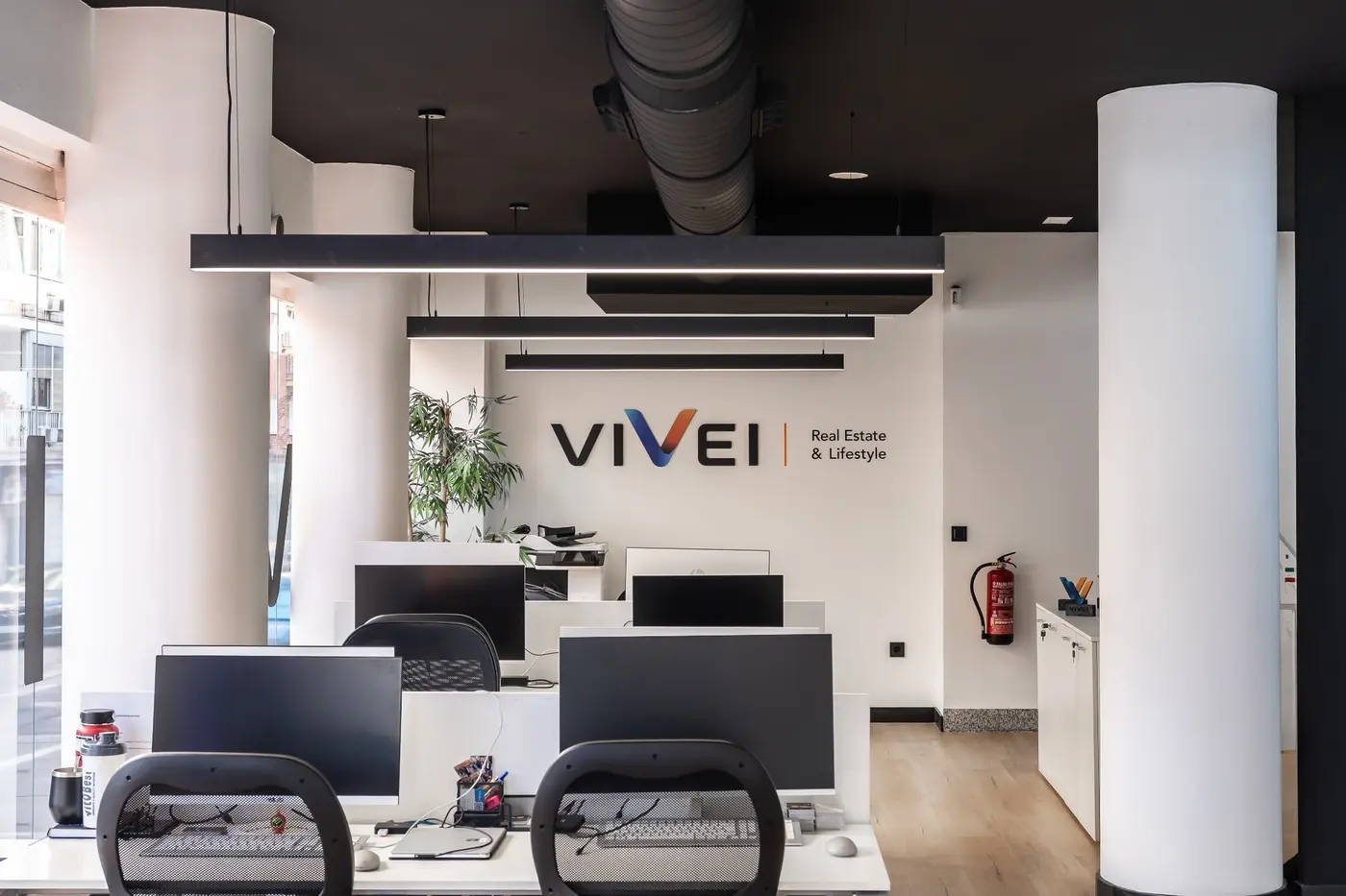 Interior de la oficina VIVEI Oporto